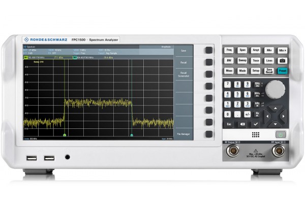 Analisador de Espectro de Bancada Rohde & Schwarz Linha FPC
