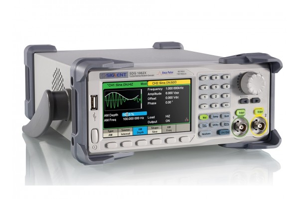 Gerador de Funções Arbitrárias Siglent SDG1062X 60MHz 2 Canais
