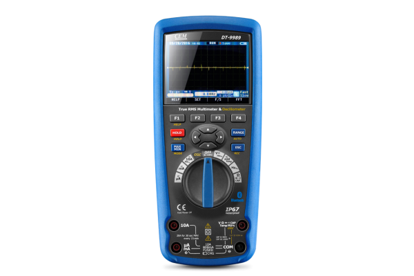 Multímetro Digital CEM DT-9989 True-RMS com Osciloscópio