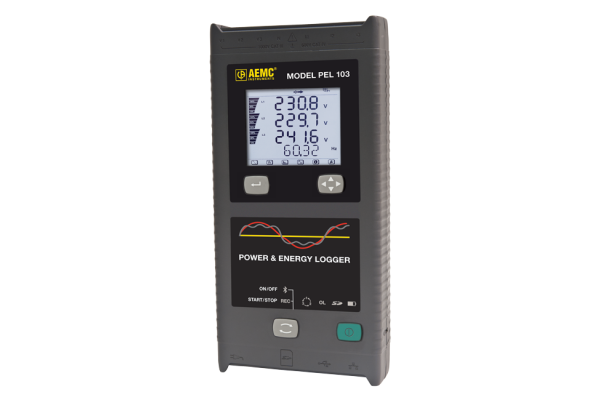 Analisador de Potência Trifásica e Data Logger AEMC PEL 103