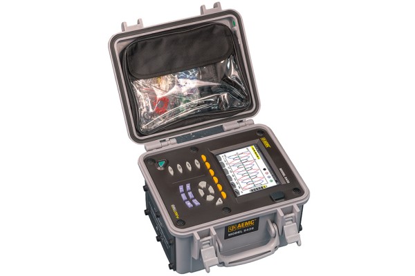 Analisador de Potência Trifásica e Data Logger AEMC PowerPad III 8436