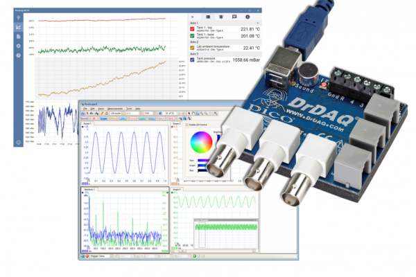 Placa de Desenvolvimento Pico DrDAQ para Data Logger