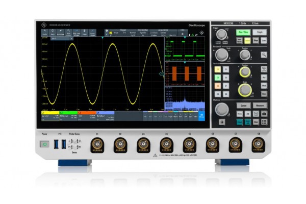 Osciloscópio Digital MXO3 - 12-bit 1 GHz