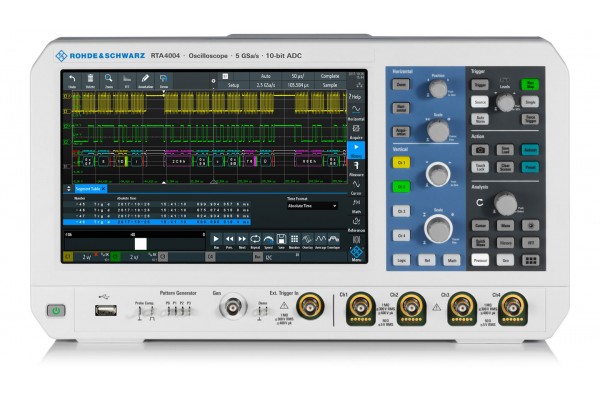 Osciloscópio Digital Rohde & Schwarz Série RTA4000
