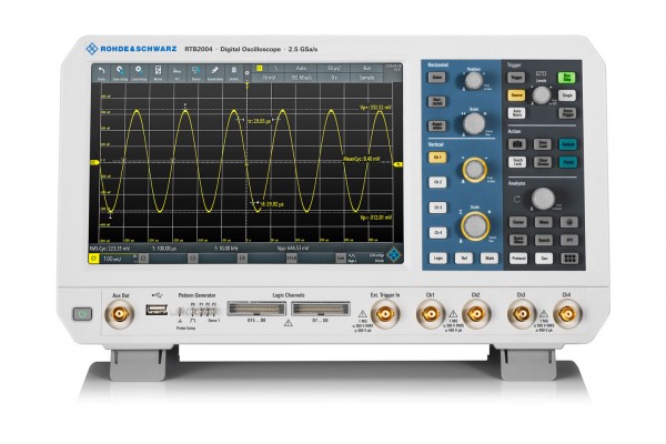 Osciloscópio Digital - Mais Pacote Promocional - Rohde & Schwarz Série RTB2000