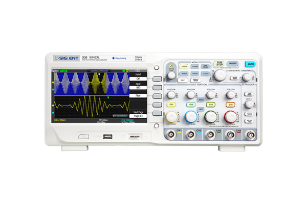 Osciloscópio Digital Siglent SDS1074CFL