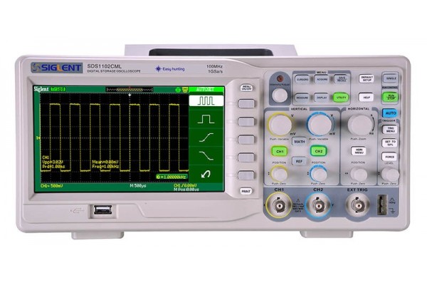 Osciloscópio Digital Siglent Série SDS1000CML+
