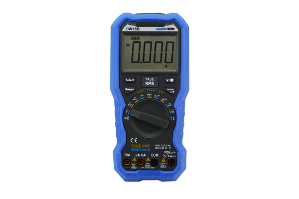 Multímetro Digital Signumtechs OW18B True RMS com Interface Bluetooth