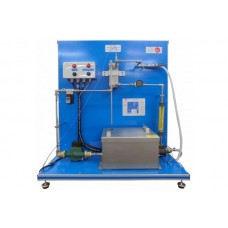 Bancada Didática de Controle de Temperatura do Fluxo de Água Edibon RYC TAG