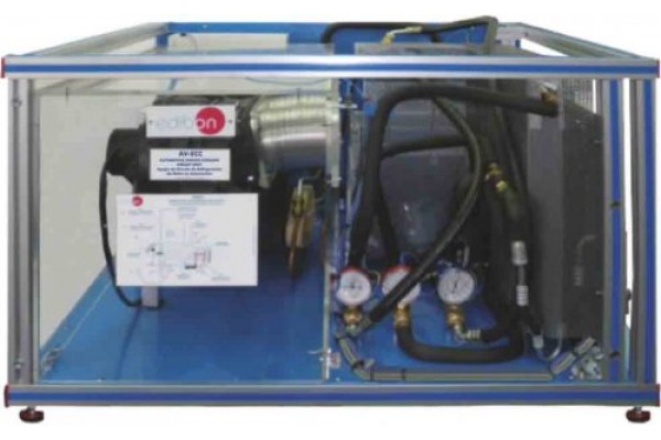 Bancada Didática de circuito de refrigeração de motor automotivo Edibon AV ECC 