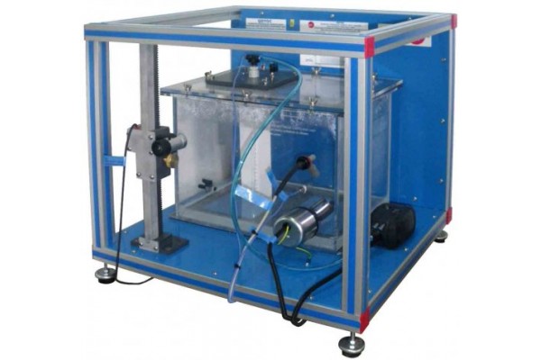Equipamento para o Estudo do Coeficiente de Difusão e Transferência de Massa Gasosa, Controlado por Computador Edibon QDTGC